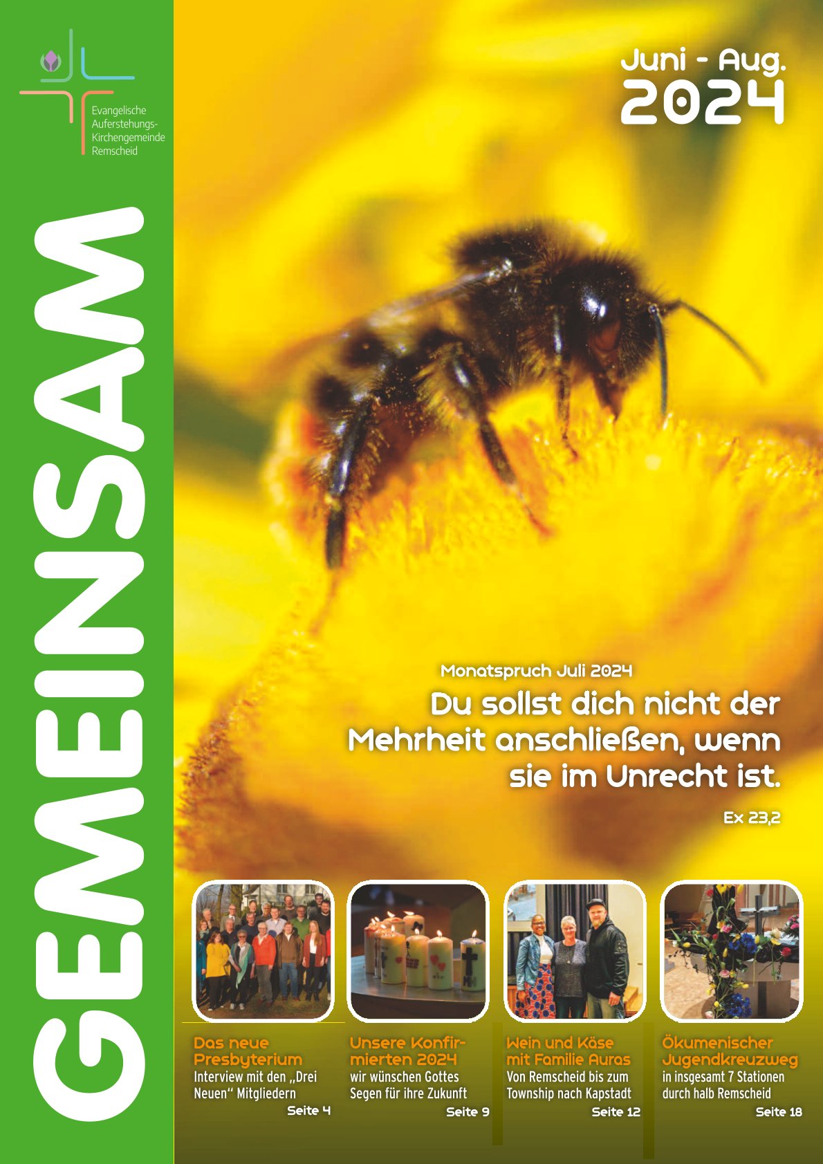 Gemeinsam III/24- Gemeindemagazin Ev. Auferstehungs-Kirchengemeinde 